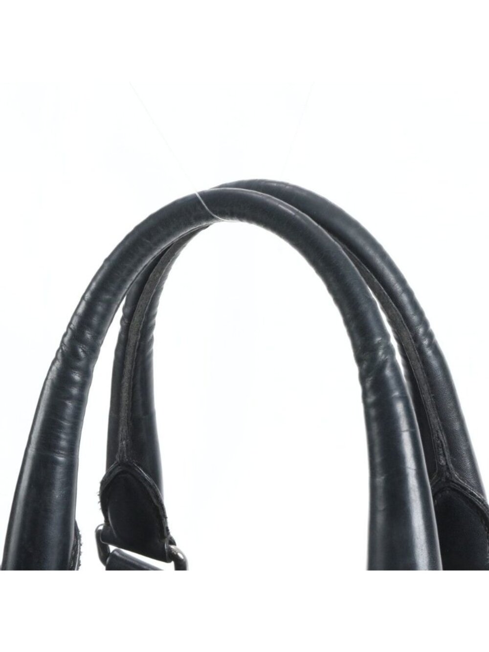 ★SOLD★ Prada Leather 2-Way Business Crossbody Document Briefcase Tote Commuting - Picture 2 of 11